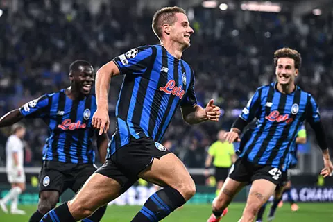 ريمونتادا استغرقت 13 دقيقة.. أتالانتا يهزم كلوب بروج في دوري أبطال أوروبا